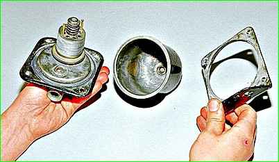 Desmontaje del filtro del sumidero