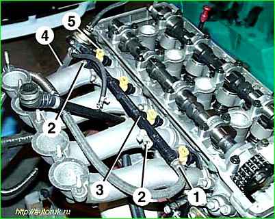 Checking and replacement of GAZ-2705 injectors