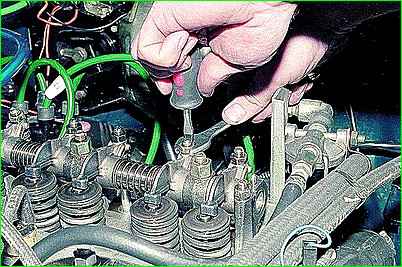 Ajuste de espacios libres ZMZ-402 GAZ-2705