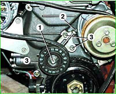 Зняття ременя генератора ЗМЗ 406 ГАЗ-2705 