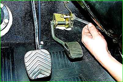 Регулировка привода карбюратора