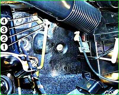 Reemplazo del cable gas GAZ-2705