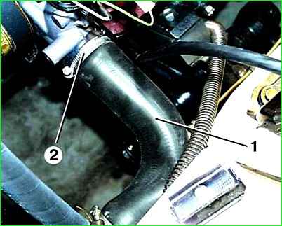 Снятие водяного насоса