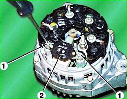 Disassembling the generator