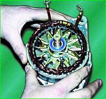 Disassembling the generator