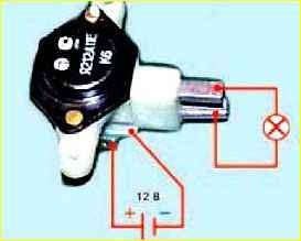 Перевірка справності регулятора напруги