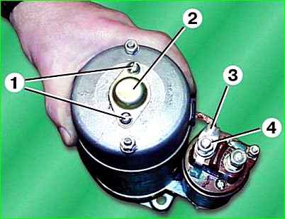 Разборка стартера