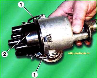 Repair of ignition distributor GAZ-2705