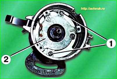 Repair of ignition distributor GAZ-2705