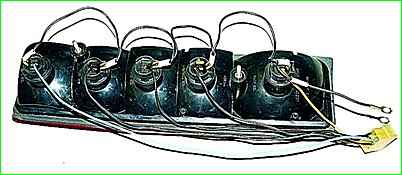 Замена ламп, снятие заднего фонаря ГАЗ-2705