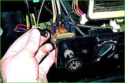 Cómo quitar e instalar el calentador del automóvil GAZ-2705