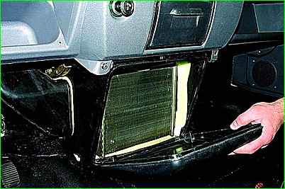 Cómo quitar e instale el radiador del calentador GAZ-2705