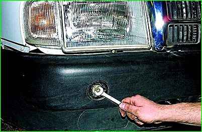 Как снять и установить бампер и усилитель бампера автомобиля ГАЗ-2705