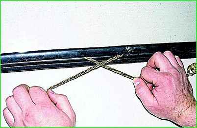 Ersatz der Glasseitenwand und Schiebetür GAZ-2705