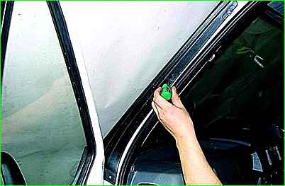 Cнятие и установка ветрового стекла