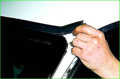 Cнятие и установка ветрового стекла