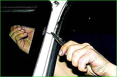 Cнятие и установка ветрового стекла