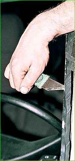 Cнятие и установка ветрового стекла