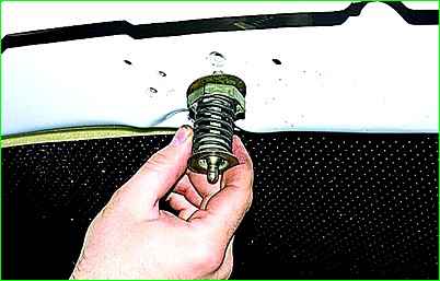 Сорғыштың құлпын және оның жетегін алу