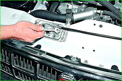 Сорғыштың құлпын және оның жетегін алу