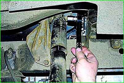 Sustitución del amortiguador delantero