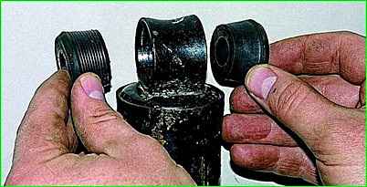 Sustitución del amortiguador delantero