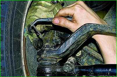 Розбирання та ремонт шкворневого з'єднання