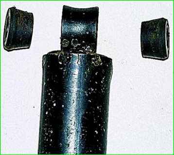 Sustitución del amortiguador de la suspensión trasera