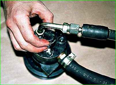 Промывка клапанов насоса гидроусилителя руля