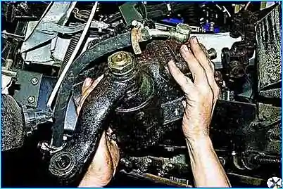 So stellen Sie den Lenkmechanismus mit hydraulischem Verstärker eines Gazelle-Autos ein