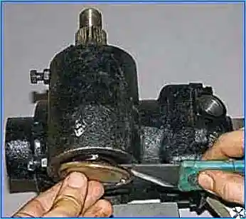 So stellen Sie den Lenkmechanismus mit hydraulischem Verstärker eines Gazelle-Autos ein