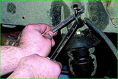 Replacing the brake hose GAZ-2705