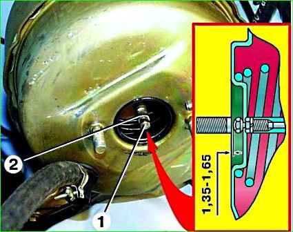 Установка вакуумного підсилювача гальм