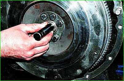 Extracción de los discos de embrague