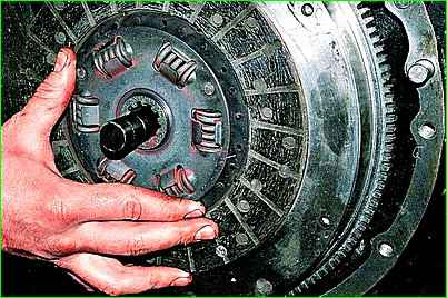 Extracción de los discos de embrague