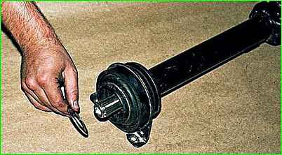 Разборка карданной передачи