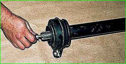 Разборка карданной передачи