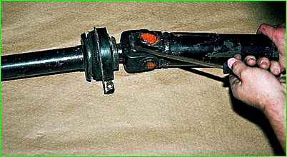 Разборка карданной передачи