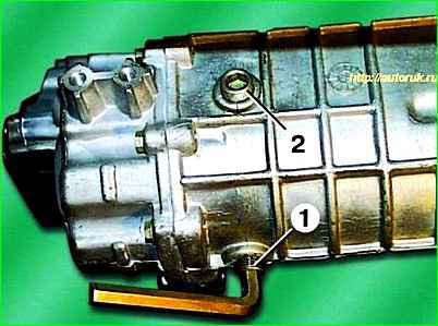 Замена масла в КПП ГАЗ-2705