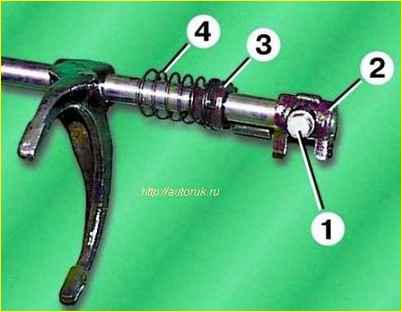 Desmontaje y montaje de la caja de cambios GAZ-3110
