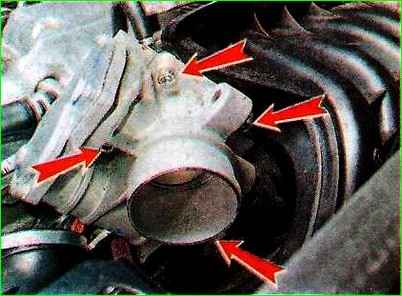 Проверка дроссельного узла Лада Гранта