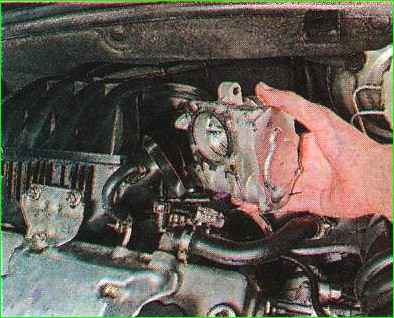 Проверка дроссельного узла Лада Гранта