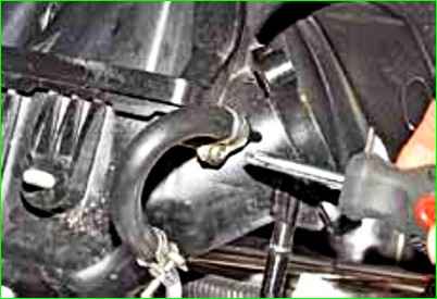 Снятие ресивера