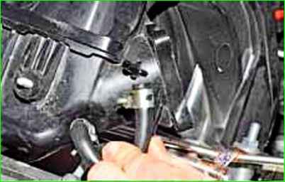 Снятие ресивера