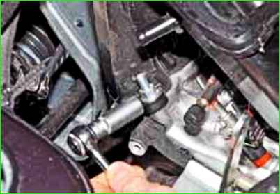 Снятие ресивера