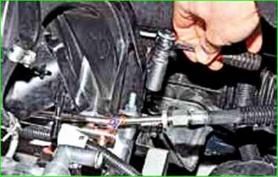 Снятие ресивера