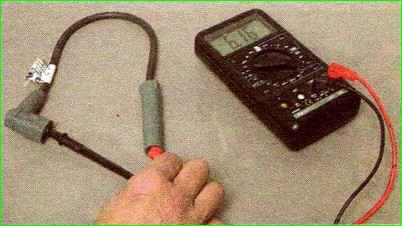 Проверка свечей и проводов зажигания