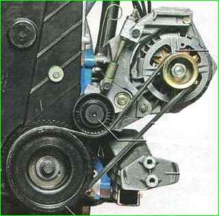 Заміна ременя генератора Лада Гранта