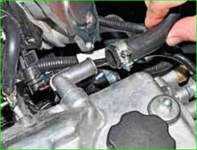 Снятие ресивера