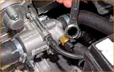 Датчик температуры охлаждающей жидкости Лада Гранта